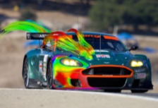 英国TotalSim社のコンサルティングサービスの事例（Courtesy of TotalSim and Aston Martin Racing）イメージ画像