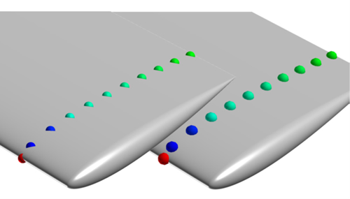 Particle PathのPolyspheres表示